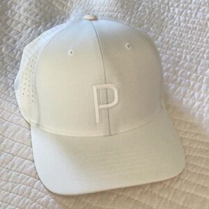 White Puma Baseball Cap